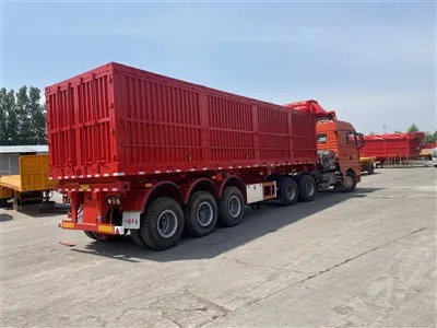 Semi Trailer Rollover Dumper